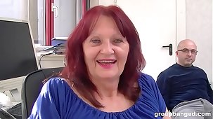 Mature Gypsy Queen Fucked by Multiple Cocks