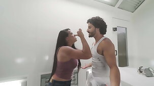 My Latina ex-wife came to my new job effectiveness over money...