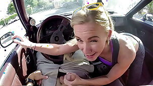 XXX PAWN - Blonde MILF Tries To Sell Car, Dbris Up Selling Herself!