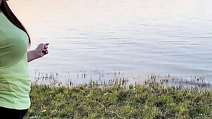 Stepmom teaches stepson how to fuck while his father is going forward
