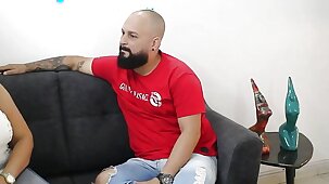 Horny insurance advisor accepts my proposal and starts with giving me this point blowjob CUM - PUSSY - Porn in Spanish
