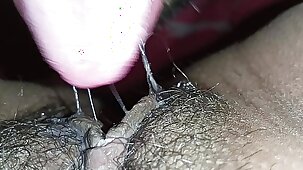Desi Indian housewife dishevelled pussy is obtaining licked by her boyfriend